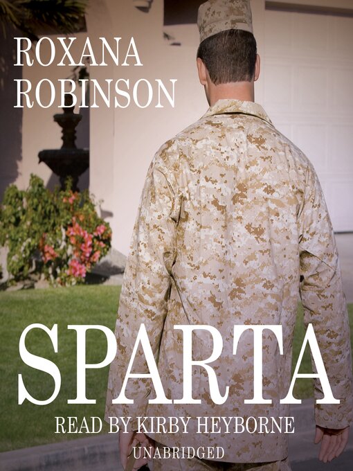Title details for Sparta by Roxana Robinson - Available